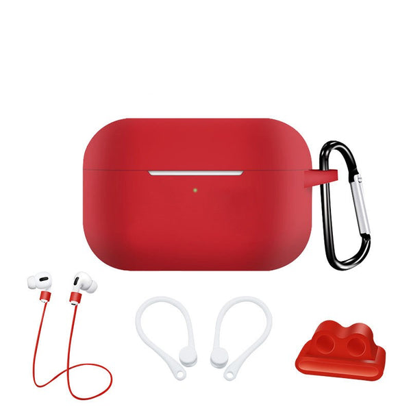 Silicone Case & Carrying Accessory Set for AirPods Pro