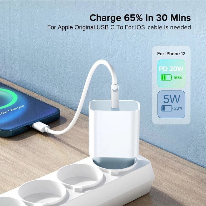 20W USB-C Fast Charger Plug